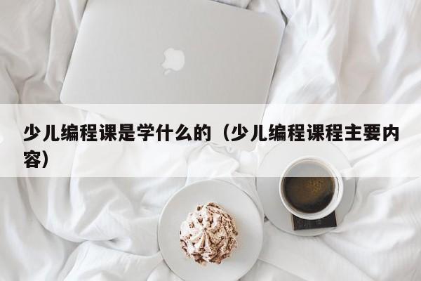 少儿编程课是学什么的(少儿编程课程主要内容)