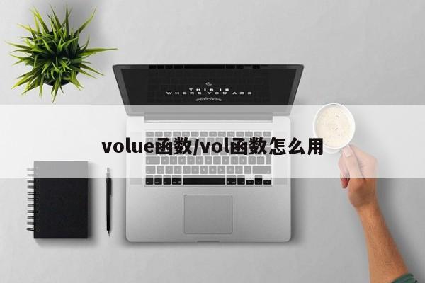 volue函数/vol函数怎么用